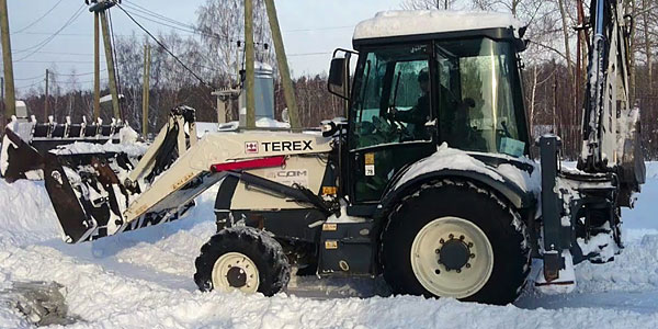 Услуги экскаватора и погрузчика
